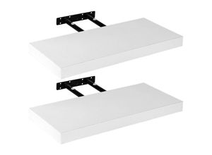 4048821869181 - STILISTA® Wandboard 2er Set Volato Länge 30 cm weiß