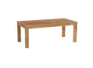 4028041988831 - Gartentisch Charleston 200x100 cm Teakholz Old Teak Tisch Esstisch - Sonnenpartner