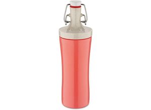 4002942560976 - Trinkflasche KOZIOL PLOPP TO GO Trinkflaschen Gr 425 ml orange (koralle) Thermoflaschen Isolierflaschen und Trinkflaschen recycelbarmelaminfreiCO² neutral produziertbiozirkulär425ml