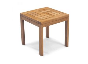 4028041980323 - Sonnenpartner - Beistelltisch Squareside 45x45 cm Teakholz Old Teak Tisch Gartentisch