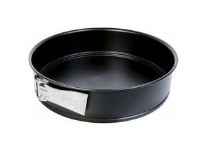 4044935014370 - Dr Oetker Springform ø 24 cm Backform mit Flachboden runde Kuchenform aus Stahl mit Antihaftbeschichtung (Farbe schwarz) Menge 1 Stück-1437