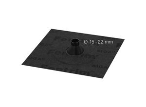 7640105094837 - Fentrim Manschette black Ø15–22mm für Rohrdurchdringungen Kabel Leerrohre - Siga