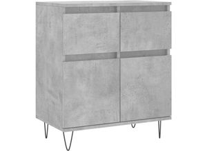 8720845873479 - Bonnevie - SideboardKommode Betongrau 60x35x70 cm Holzwerkstoff vidaXL 8720845873479 - Bonnevie - SideboardKommode Betongrau 60x35x70 cm Holzwerkstoff vidaXL