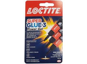 3178041304450 - - Klebstoff Superglue 3 Power Flex 3x1g minitrio