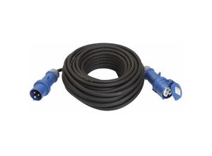 4011160604799 - As-schwabe - cee Verlängerung Stecker Kupplung 230V 16A 25m H07RN-F 3G25 IP44