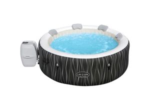 6941607304174 - Aufblasbarer runder Whirlpool 6 Sitze - 196 x 66 cm - Lay-Z-Spa Hollywood Airjet - 60059