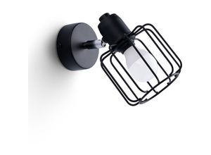 5903282728332 - Sollux - SL1114 Wandleuchte beluci 1XE14 40W Stahl schwarz L14cm B15cm H18cm dimmbar 5903282728332 - Sollux - SL1114 Wandleuchte beluci 1XE14 40W Stahl schwarz L14cm B15cm H18cm dimmbar