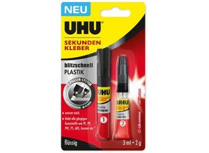 4026700461404 - - Sekundenkleber Plastik Tube 2 g + Aktivator 3 ml Sekundenkleber