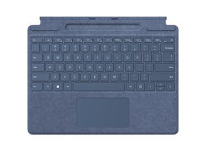 0196388357345 - MICROSOFT Tastatur mit Touchpad Surface Pro Keyboard Stiftaufbewahrung Tastaturen blau (saphirblau) Tastaturen 0196388357345 - MICROSOFT Tastatur mit Touchpad Surface Pro Keyboard Stiftaufbewahrung Tastaturen blau (saphirblau) Tastaturen