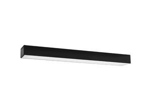 5903282714939 - Integrated LED 65cm Linear Flush Light Black 3000K Integriertes LED 65cm Lineares Einbaulicht Schwarz 3000K