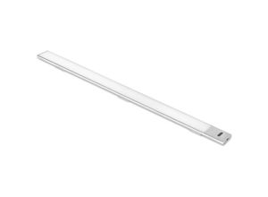 8432393290416 - Usb wiederaufladbare LED-Wandleuchte Kaus mit Berührungssensor L600mm Kunststoff und Aluminium Matt eloxiert - Matt eloxiert - Emuca