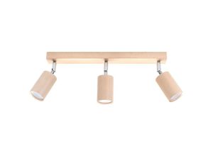 5903282707023 - Spotlight Bars Flush Light Natural Wood GU10 Strahlerleisten flächenbündig hell Naturholz GU10