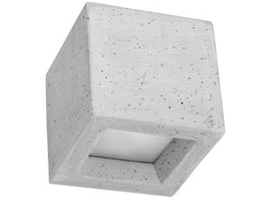 5903282715769 - SL0991 Wandleuchte LEO beton L 12cm B 12cm H 10cm G9 40W dimmbar