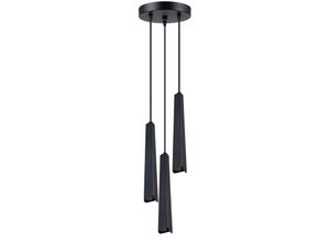 5903282775114 - SL1401 Hängeleuchte prysm 3P G9 3 x max8W led Stahl schwarz H120cm Ø195cm dimmbar - Sollux 5903282775114 - SL1401 Hängeleuchte prysm 3P G9 3 x max8W led Stahl schwarz H120cm Ø195cm dimmbar - Sollux