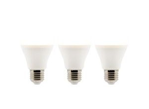 3608894552222 - Set mit 3 LED-Birnen E27 - 6W - Warmweiß - 470 lm - 2700K - a+ - Zenitech