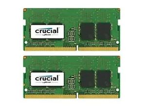 0649528776341 - 16GB (2x8GB) DDR4 2400 SODIMM 12V Laptop-Arbeitsspeicher Kit DDR4 16 GB 2 x 8 GB 2400 MHz 260pin SO-DIMM CL17 CT2K8G4SFS824A