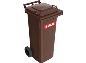 4020747933603 - Sulo Deutschland Gmbh - Müllgroßbehälter 80l hdpe braun fahrbarnEN 840 sulo