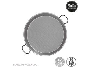 8411470000100 - - Traditionelle Paella-Pfanne aus poliertem Stahl ø42cm (10 Personen) vaello