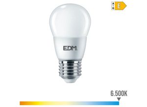 8425998980783 - Bombilla esferica E27 7W 806 Lm 6500K luz fria Ø48x93cm EDM