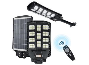 0722909778773 - Froadp - 500W Solar led Straßenlaternen 8000-8500K Wasserdichte Solarlampen mit Fernbedienung & Motion Sensor Sicherheitsleuchte für Außenwand Garten