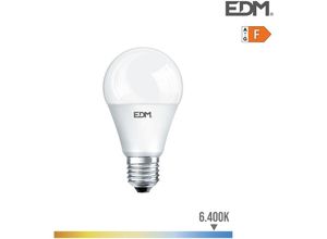 8425998983241 - E3 98324 Bombilla Standard Led E27 10W 932Lm 6400K Luz Fria Ø59X11Cm EDM