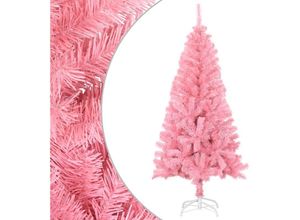 8720286014721 - Künstlicher WeihnachtsbaumKunstbaum mit Ständer Rosa 150 cm pvc Vidaxl