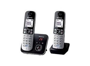 5025232675425 - KX TG6822 - Schnurlostelefon - Anrufbeantworter mit Rufnummernanzeige - DECT - Schwarz + zusätzliches Handset (KX-TG6822GB) 5025232675425 - KX TG6822 - Schnurlostelefon - Anrufbeantworter mit Rufnummernanzeige - DECT - Schwarz + zusätzliches Handset (KX-TG6822GB)