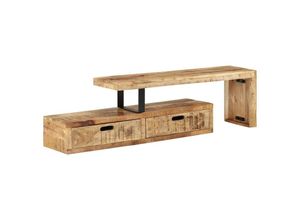 8720845693039 - Bonnevie - TV-Schrank Massivholz Mango vidaXL99455