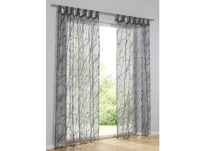 6952540631517 - Gardine HEINE HOME Gr 3 grau 225cm Schlaufenaufhängung Schlaufen 140cm Polyester Viskose Gardinen 6952540631517 - Gardine HEINE HOME Gr 3 grau 225cm Schlaufenaufhängung Schlaufen 140cm Polyester Viskose Gardinen