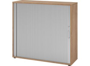 4032062186701 - Rollladenschrank 3OH BxTxH 120x40x110cm Griff BS Nussbaum S