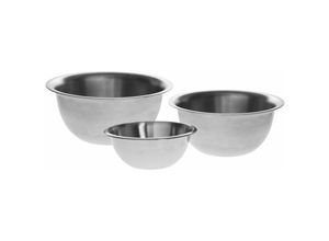 3560238708057 - Secret De Gourmet - Schüssel-Set aus Edelstahl 1 l 2 l 33 l