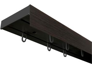 5949127171925 - Gardinenschiene Vorhangschiene SH mit Blende Gardinenstangen Gr L 480 cm 2 läufig schwarz (schwarz wengefarben) Gardinenschienen 5949127171925 - Gardinenschiene Vorhangschiene SH mit Blende Gardinenstangen Gr L 480 cm 2 läufig schwarz (schwarz wengefarben) Gardinenschienen