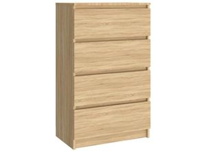 8719883739311 - Bonnevie - SideboardKommode Sonoma-Eiche 60x35x985 cm Holzwerkstoff vidaXL