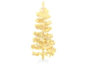 8720287021247 - Vidaxl - Spiral-Weihnachtsbaum mit Ständer und LEDsKunstbaum Weiß 180 cm pvc