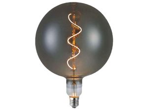 3800170211551 - LED-Einrichtungslampe E27 4W G200S Spiralfaden abgedunkeltes Glas 2700K – sku 23170 - Black+Grey Glass - V-tac