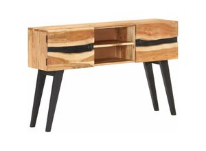 8720286060438 - Vidaxl - Sideboard 120x30x75 cm Akazie Massivholz