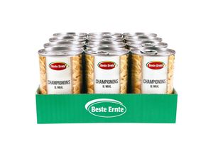 4316268005081 - Beste Ernte Okechamp Champignons 3 Wahl Scheiben 170 g Abtropfgewicht 12er Pack