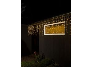 7318306721035 - Lichtervorhang-Eisregen Außen 24 v eek e (a - g) 200 led Warmweiß - Konstsmide