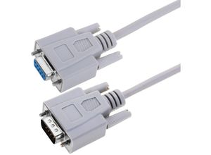 8434185443154 - CableMarkt - Kabel für serielle Verbindungen mit DB9-Stecker - M   F 18 m