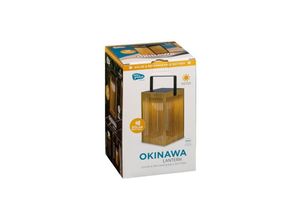 8435578509365 - Newgarden - okinawa lantern Kabellose Stehlampe für den Innen- und Außenbereich LED-Licht mit Solar- oder USB-Ladung Hergestellt in Spanien