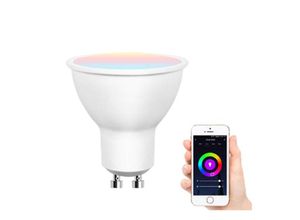 9328867036545 - GU10-Glühbirne mit WiFi-Verbindung RGBCW-LED-Smart-Glühbirne kompatibel mit Alexa Google Home 5 W entspricht 50 W GU10 dimmbarer