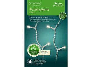 8717427598592 - Batterie LED Lichterkette Durawise 710 cm 96 Lichter - warmweiß