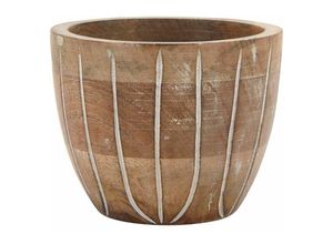 3238920802344 - Aubry Gaspard - Topf aus patiniertem Mangoholz 15 cm