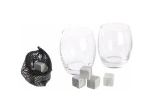 3664944096818 - Whisky Glas und Steine (2er-Set)