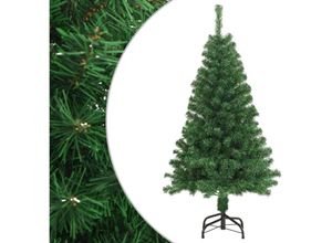 8720286361566 - Vidaxl - Künstlicher Weihnachtsbaum mit Dicken Zweigen Grün 120 cm pvc