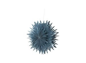 7340220801067 - Ebuy24 - Sälen Weihnachtsstern mit Licht Papier Ø46 cm Pendelleuchte blau