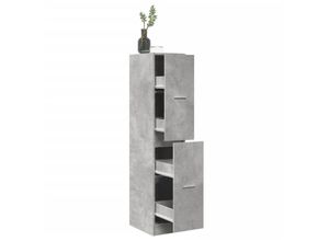 8447299911051 - Torana - Apothekerschrank Betongrau 30x41x1445 cm Holzwerkstoff 8447299911051 - Torana - Apothekerschrank Betongrau 30x41x1445 cm Holzwerkstoff