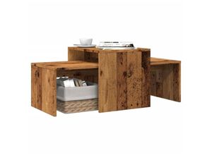 8447299853085 - Torana - Couchtisch Altholz-Optik 100x48x40 cm Holzwerkstoff