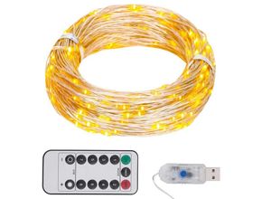 8720286380895 - Vidaxl - LED-Lichterkette mit 300 LEDs Warmweiß 30 m