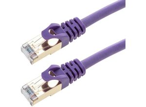 8434185528622 - Cablemarkt - sftp RJ45 Cat 8 Ethernet-Kabel 20 m in der Farbe Lila